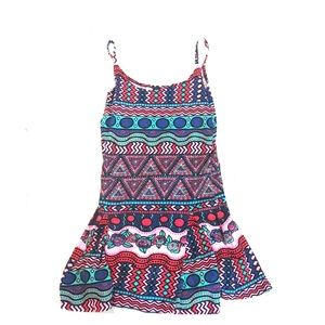 Adorable print summer dress/beach cover up